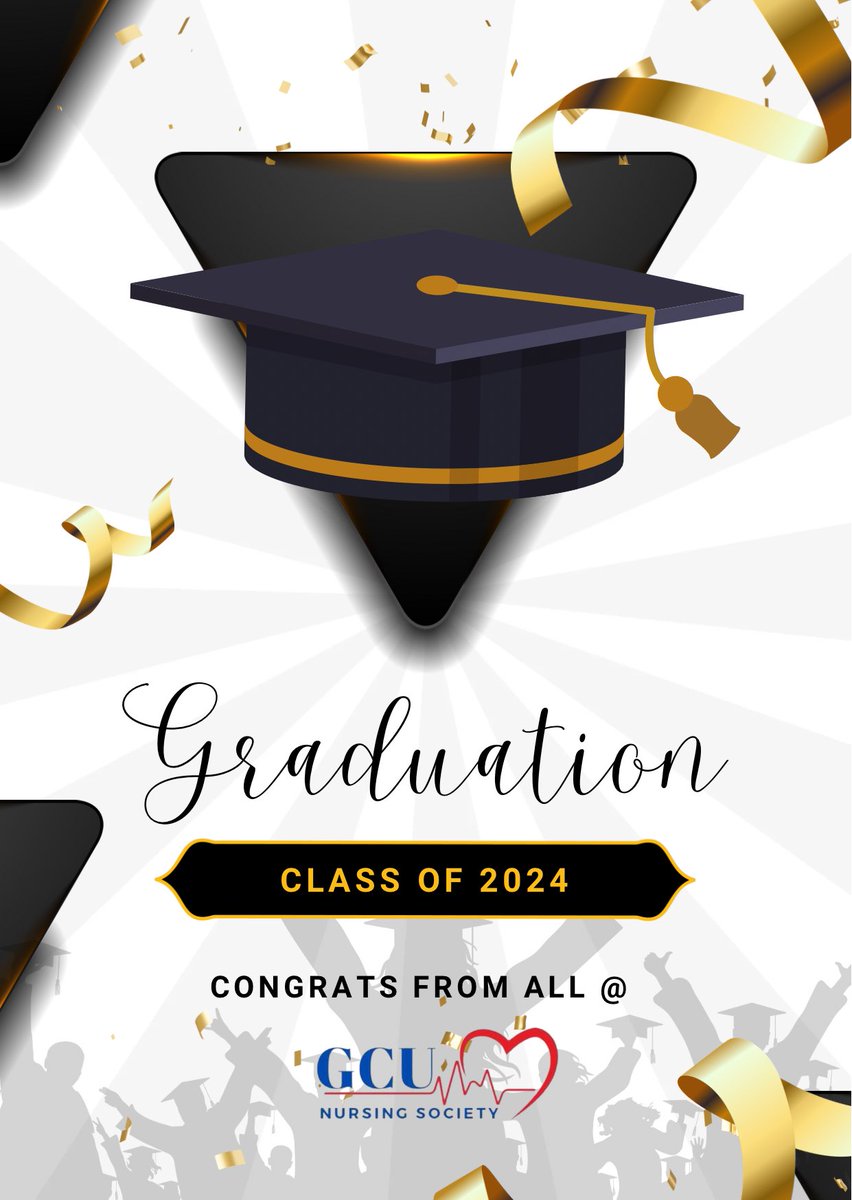 Class of 2024 congratulations from all at the nursing society 💙 hard work pays off 🥳