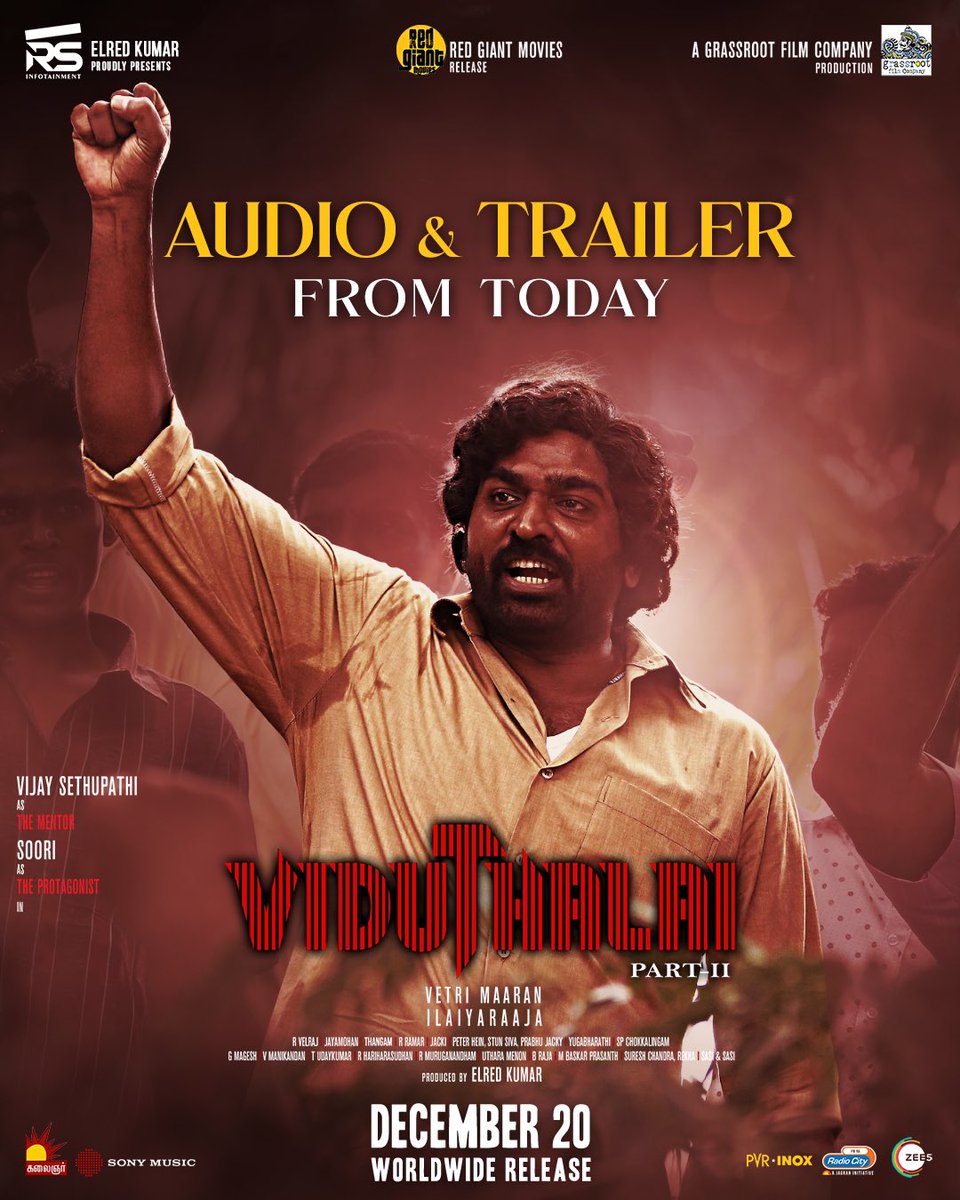 Pragya🐰 (@pragyamaurya94) on Twitter photo #ViduthalaiPart2 Audio & Trailer from Today
Directed by #Vetrimaaran
An <a href="/ilaiyaraaja/">Ilaiyaraaja</a> musical
#ViduthalaiPart2FromDec20
#ViduthalaiPart2 #ViduthalaiPart2 Audio & Trailer from Today
Directed by #Vetrimaaran
An <a href="/ilaiyaraaja/">Ilaiyaraaja</a> musical
#ViduthalaiPart2FromDec20
#ViduthalaiPart2
