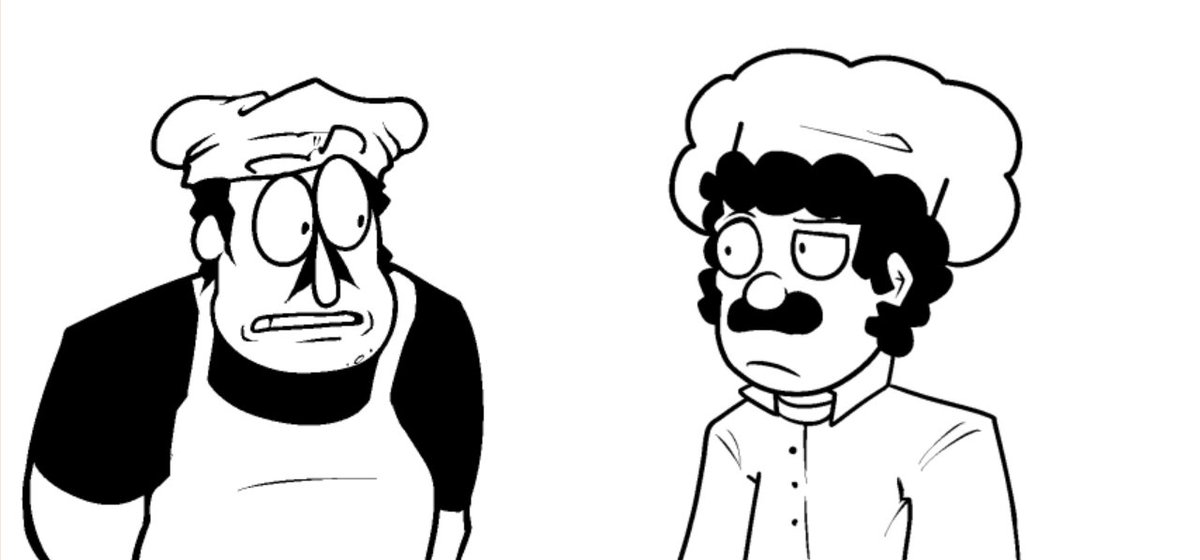 angrysackboy68's tweet image. a little draw of Chef PP and Peppino ^^ 

#SML #supermariologan #chefpp #SMLart #pizzatower #pizzatowerart #pizzatowerfanart #peppino #peppinospaghetti #SML