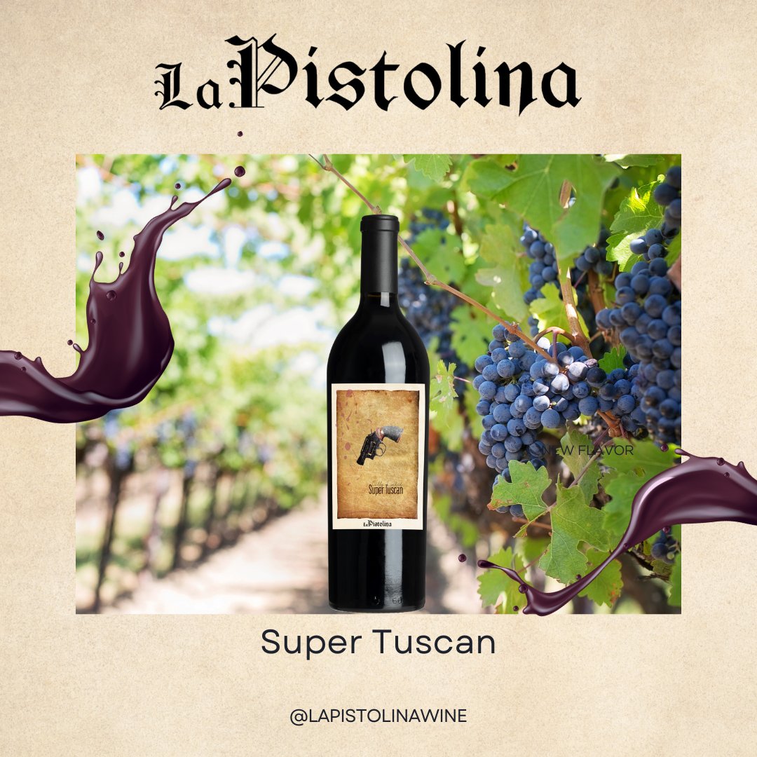 Our La Pistolina Super Tuscan doesn't need a passport to transport you to Italy. Just a corkscrew and good company 🍷✈️ buylapistolina.com/products/la-pi…

#wine #winelover #vino #winery #italy #redwine #vin #supertuscan