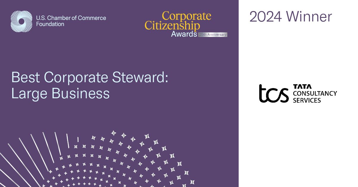 We're honored and grateful to be named Best Corporate Steward among Large Companies by the <a href="/USCCFoundation/">U.S. Chamber of Commerce Foundation</a>! This prestigious recognition celebrates our 50-year commitment to corporate citizenship in North America, and globally.

Our #CSR programs have made a meaningful impact all