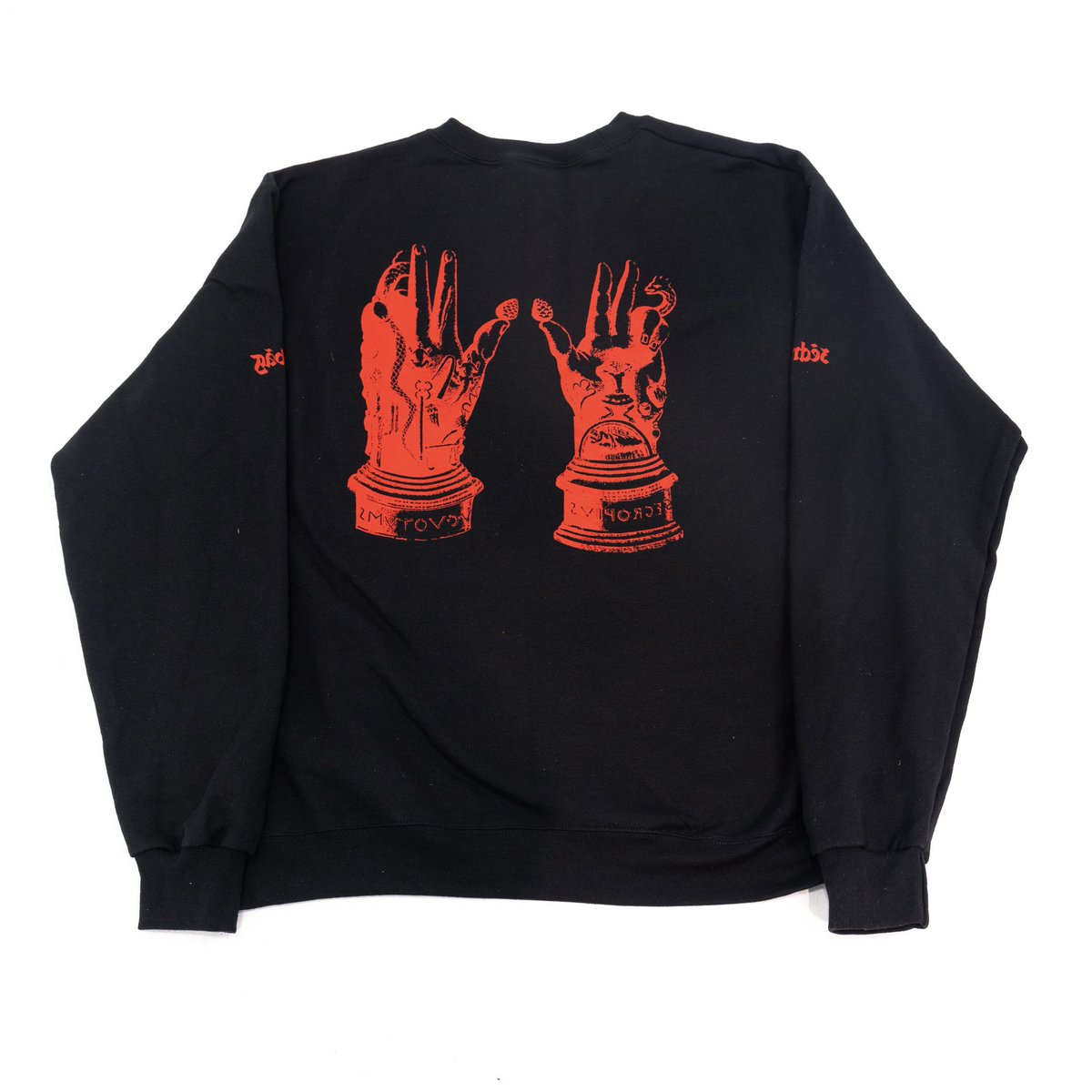 GabeNandez's tweet photo. Limited stock divination sweatshirts available now at: 
https://t.co/aKglyyRCwg
with commentary on illustrations https://t.co/22JvcXBNtP