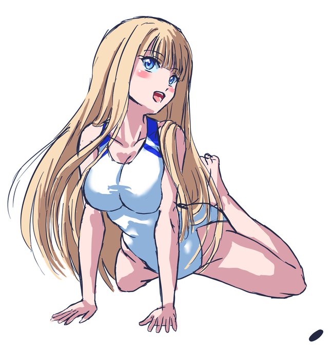 #アズールレーン 
#イカルス
 
進水日おめでとう!まだ向こうでは進水日だよねw
隠れ巨乳…しかもハリがある若い胸だけれども、お椀型でいられずにギリ重力にまけてるくらいの大きさが何ともちょうどいいw 