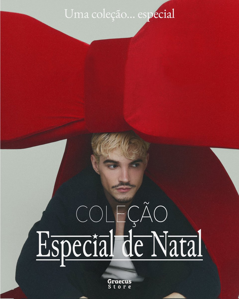 jaomagazine's tweet photo. Já garantiu seus presentes de Natal? A Coleção "Especial de Natal do Jão" já chegou na Graecus Store! 🌟

Peças exclusivas, perfeitas para celebrar a magia dessa época. Corre pra conferir e garantir o seu

+ https://t.co/JFztIfjTf6 https://t.co/1Ue0x2gsBz