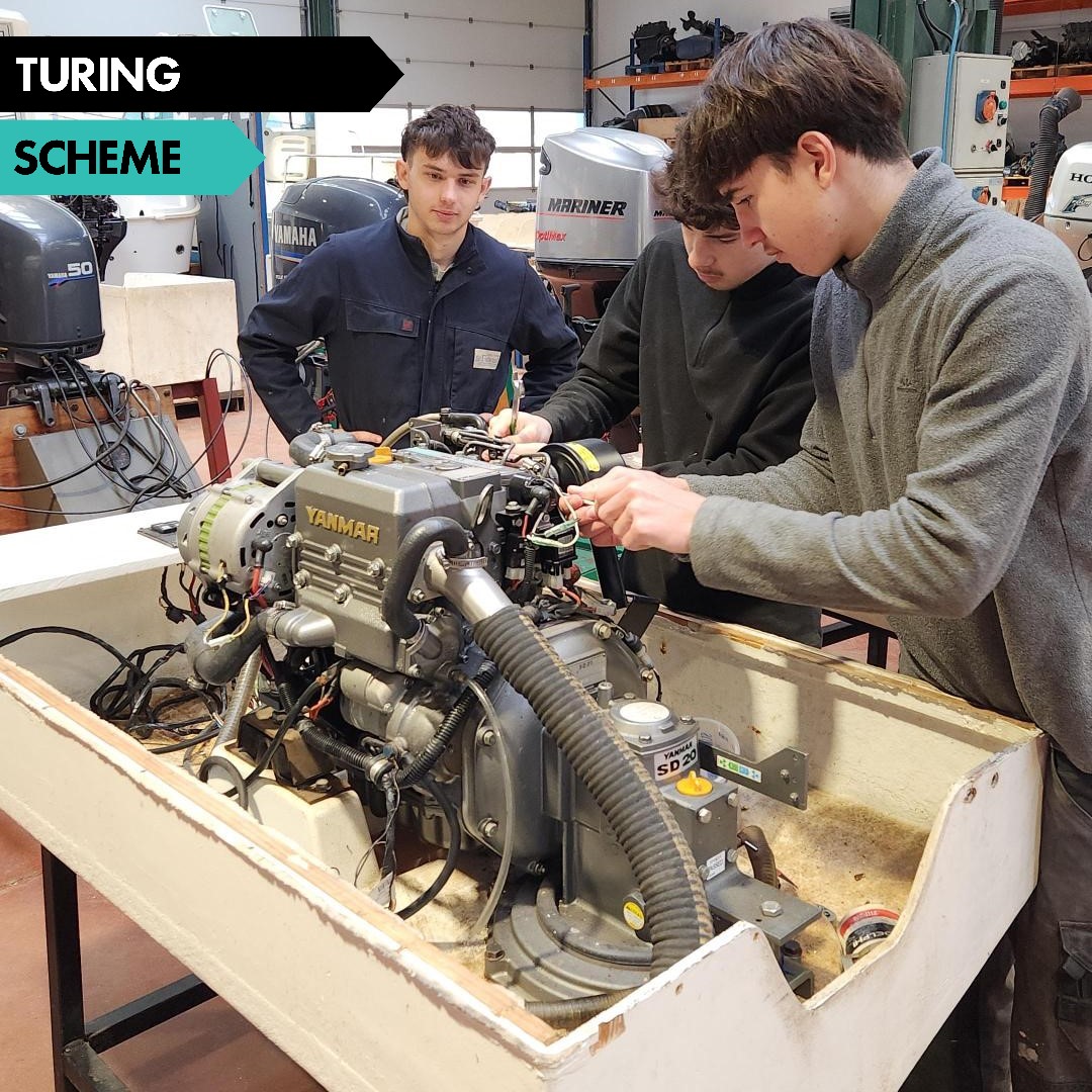 A trip to Brittany 🇫🇷 funded by the #TuringScheme has given a group of <a href="/sdcollege/">South Devon College</a> #engineering students insight and inspiration for their future careers.

Read more 👉 turing-scheme.org.uk/turing_stories…

#studyworkabroad #furthereducation #vocationaleducationandtraining #colleges