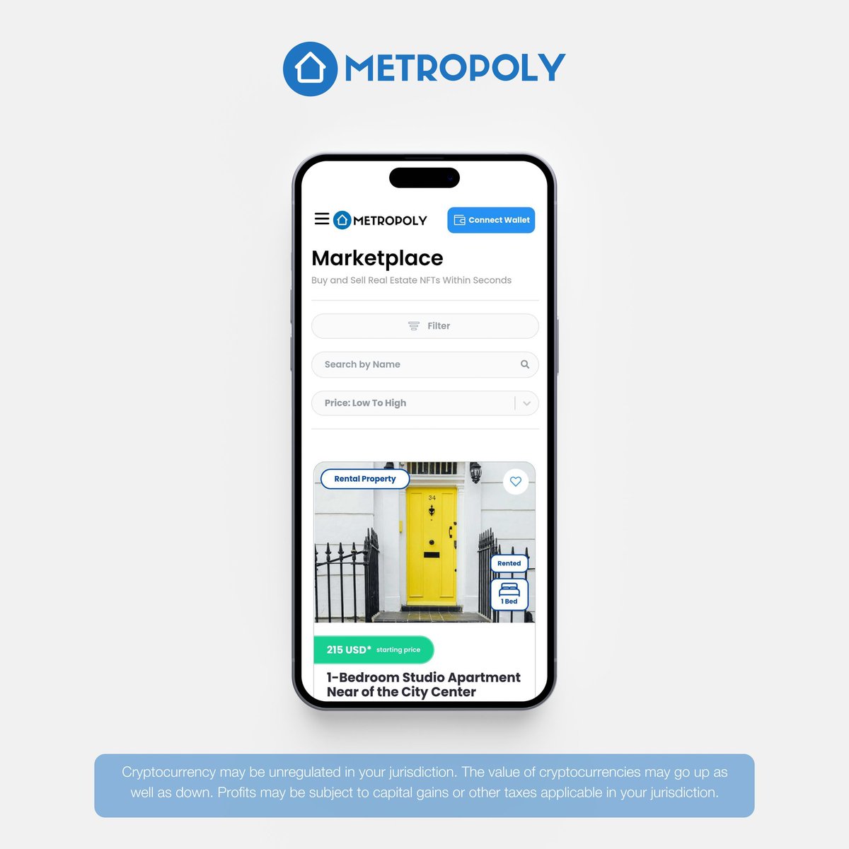 Invest in real estate anytime, anywhere.

Explore properties across the globe—all from the palm of your hand. 

Explore now: metropoly.io 

#metro #metropoly #cryptocurrency #bitcoin #blockchain #btc #crypto #ethereum #realestate #house
