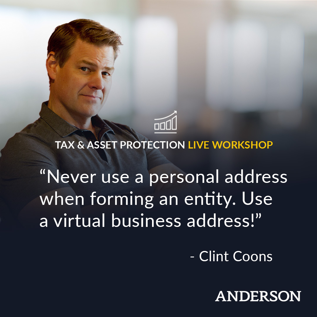 Clint_Coons's tweet image. Using your personal address for entity formation can lead to unnecessary risks.

📈 Take the next step in protecting your business and assets by scheduling a FREE Strategy Session with an advisor: aba.link/SScfb

#AssetProtection #EntityFormation #BusinessStrategy