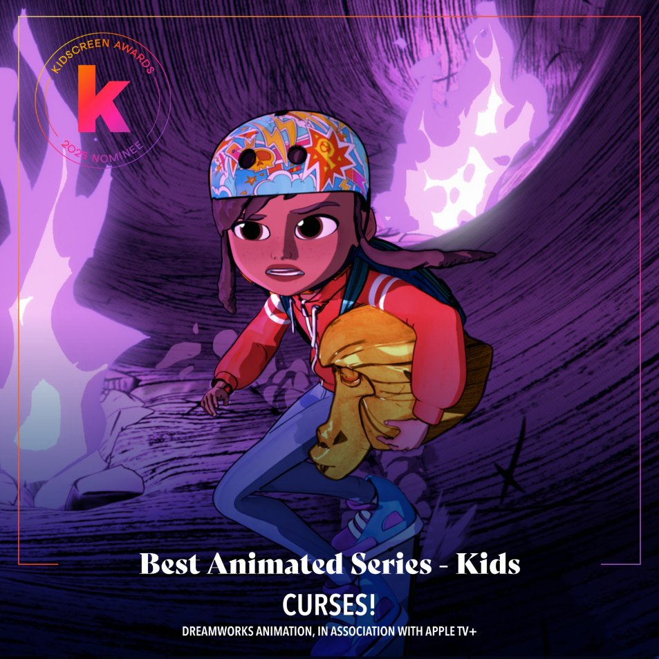 DreamWorksTV's tweet image. Congratulations to the cast and crew of #FrightKrewe, #Curses, and #OrionAndTheDark on their @kidscreen Award nominations!