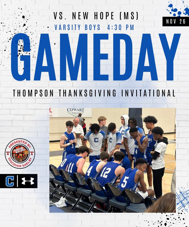 Last game before the Thanksgiving break.