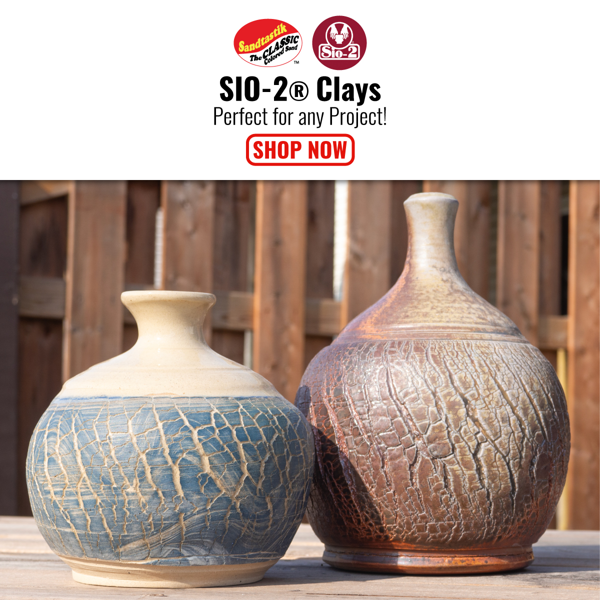 SIO-2® Clays
Perfect for any Project!
sandtastik.com/kiln-fire-clay…