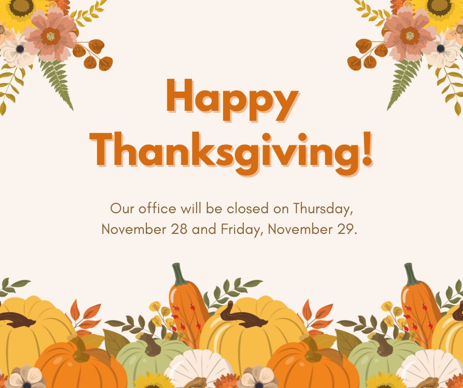 Happy Thanksgiving from MO-ORA! We're so thankful for our staff and direct service providers across Missouri who work tirelessly to support newcomers and help them adjust to their new lives. 

We hope this holiday season is full of warmth and love for you and your families.