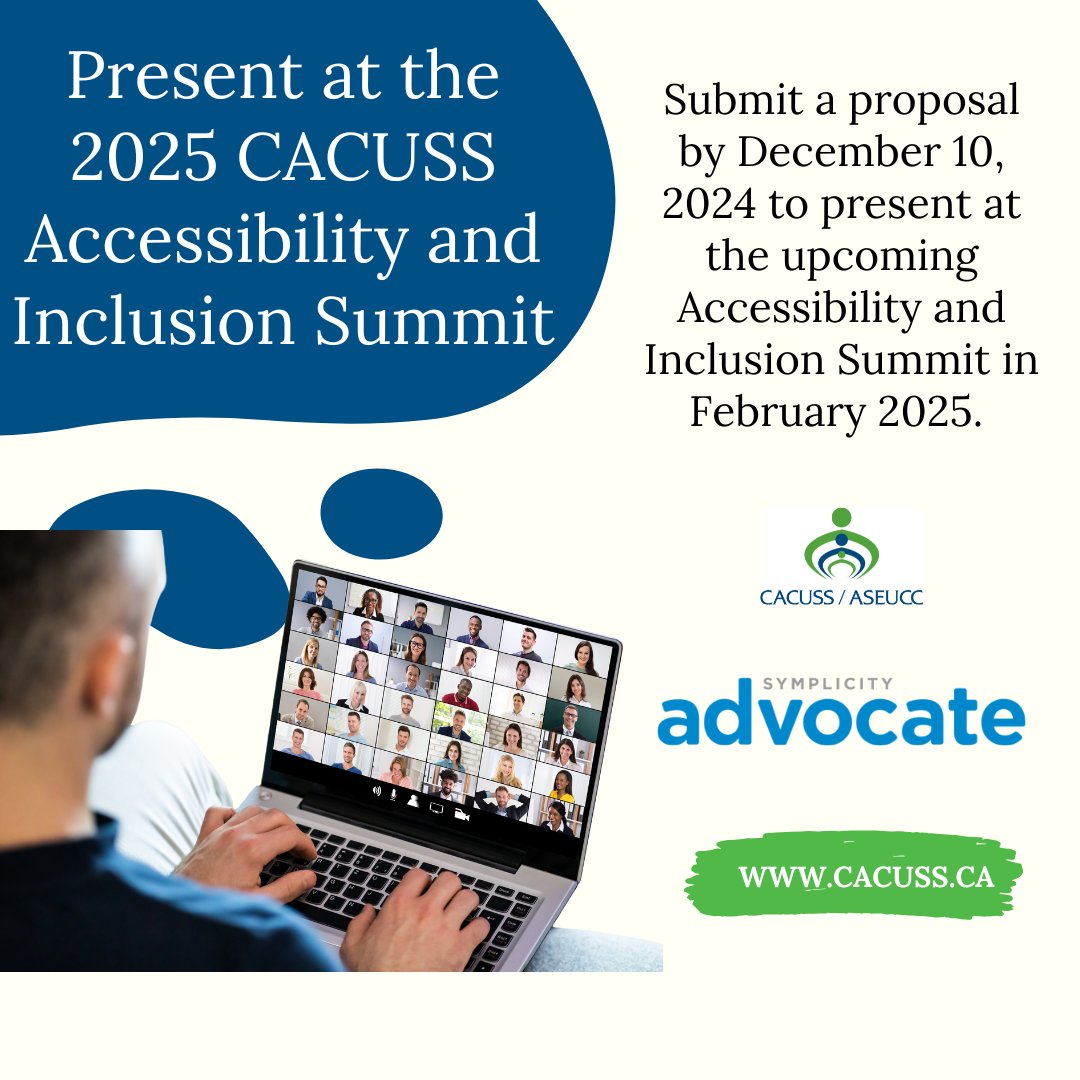 CACUSS/ASEUCC tweet media