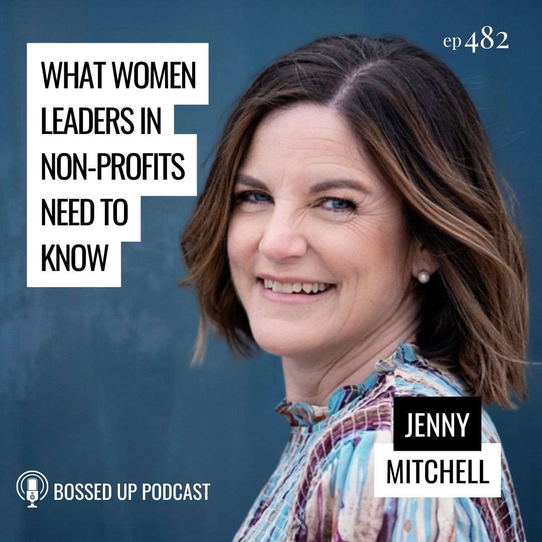How do you make sure you get what you need out of your nonprofit career?

On this week's episode with <a href="/JennyChavender/">Jenny Mitchell, CFRE</a>, we talk about navigating the likeability factor in #leadership, balancing the martyr mindset, and celebrating achievements.

Listen here: bossedup.org/podcast/episod…