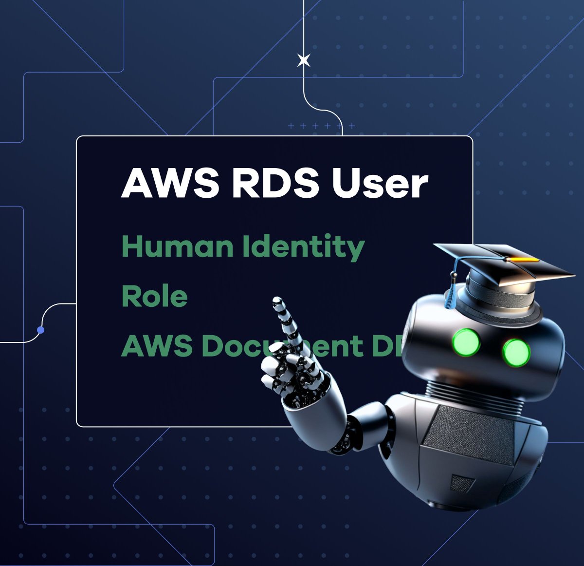 With AWS re:Invent just around the corner
NHI Glossary Term of the Week: 𝐀𝐖𝐒 𝐑𝐃𝐒 𝐔𝐬𝐞𝐫

An AWS RDS user is an identity granted access to resources and services within an AWS Relational Database Service environment.

buff.ly/49aalBR