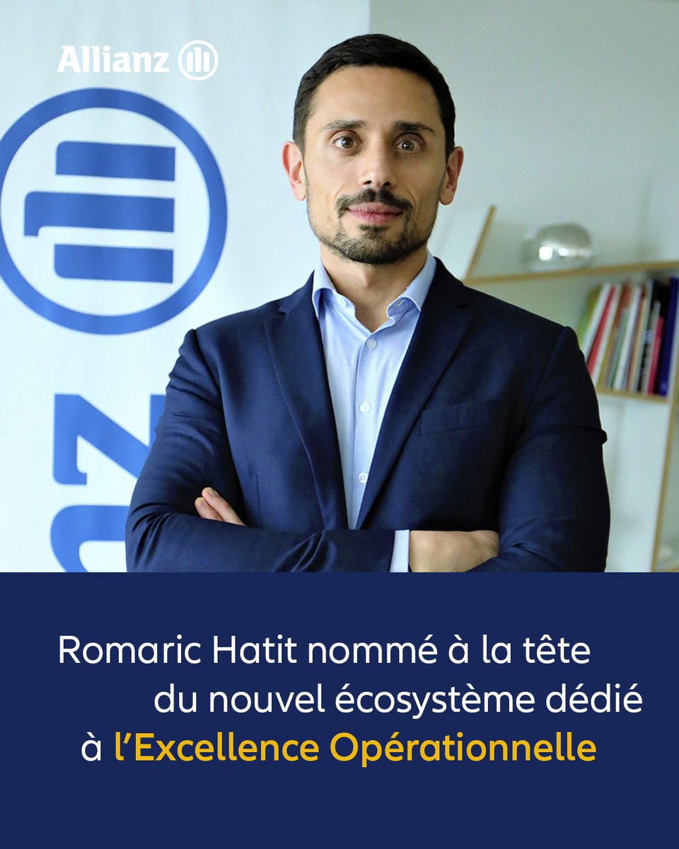 🚀 Allianz France lance un écosystème dédié à l’Excellence Opérationnelle et nomme Romaric Hatit pour en prendre la tête.

L'objectif ? Transformer nosprocessus et offrir une expérience client optimisée grâce à la technologie, la data et l’innovation.

👉bit.ly/4i9bZra