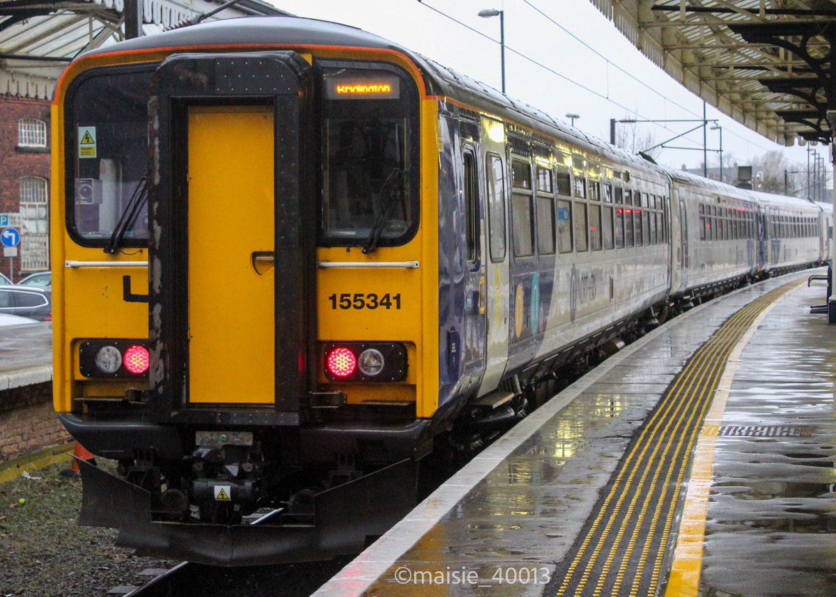 maisie_40013's tweet image. 155346 &amp;amp; 155341 at York waiting to work 2R09 0945 York to Bridlington
23/11/2024 #class155 #sprinter #northern #york #ecml
