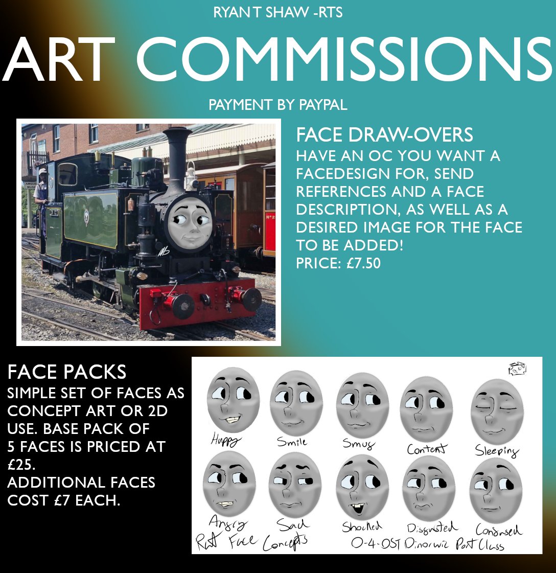 Ryan RTS (0/5) COMMISSIONS OPEN tweet media