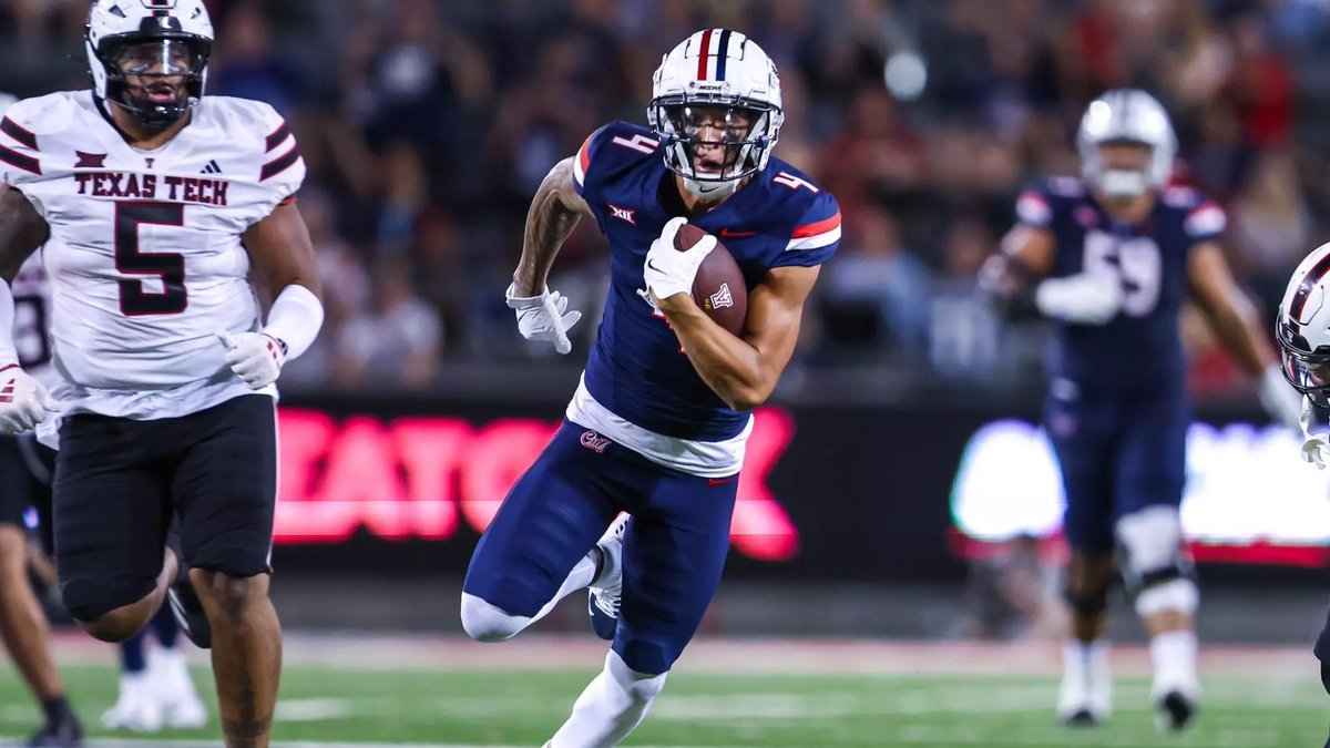 biletnikoffawrd's tweet photo. Congratulations to Tetairoa McMillan @TMAC96795 on being named a Biletnikoff Award Finalist! The Biletnikoff Award recognizes the college football season's outstanding FBS receiver at any position. @ArizonaFBall @AZATHLETICS #OutstandingReceiver #NCFAA https://t.co/oLBmb1Y4i6