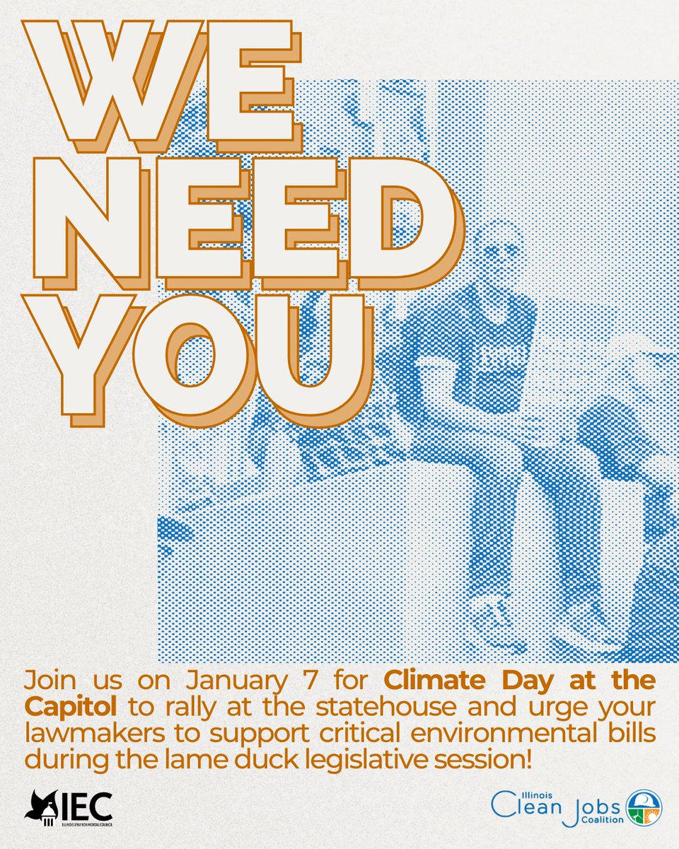 Our opponents are mobilizing to reverse our clean energy progress. Are you going to let them get away with it? Everyone deserves an upgraded, reliable, and affordable electric grid. Make progress a reality at Climate Day at the Capitol on Jan 7. RSVP➡️ bit.ly/ClimateDay25