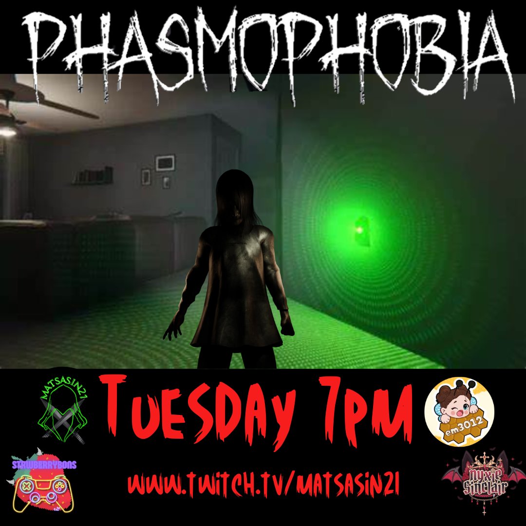 MatsasinStreams's tweet photo. were dueling in ranked
then we grab our gear for ghost hunting 
ft (Strwberrybonbon TTV), @nyxiesinclair &amp; @em3012
#teamRAWR !giveaway !tallys
@TeamRawrTV
#TwitchStreamers #twitchaffiliate #twitchtv #yugiohmasterduel #yugiohtcg #Phasmophobia
#colabstream
https://t.co/Tw6Krzf0HS https://t.co/fJl66zeL65
