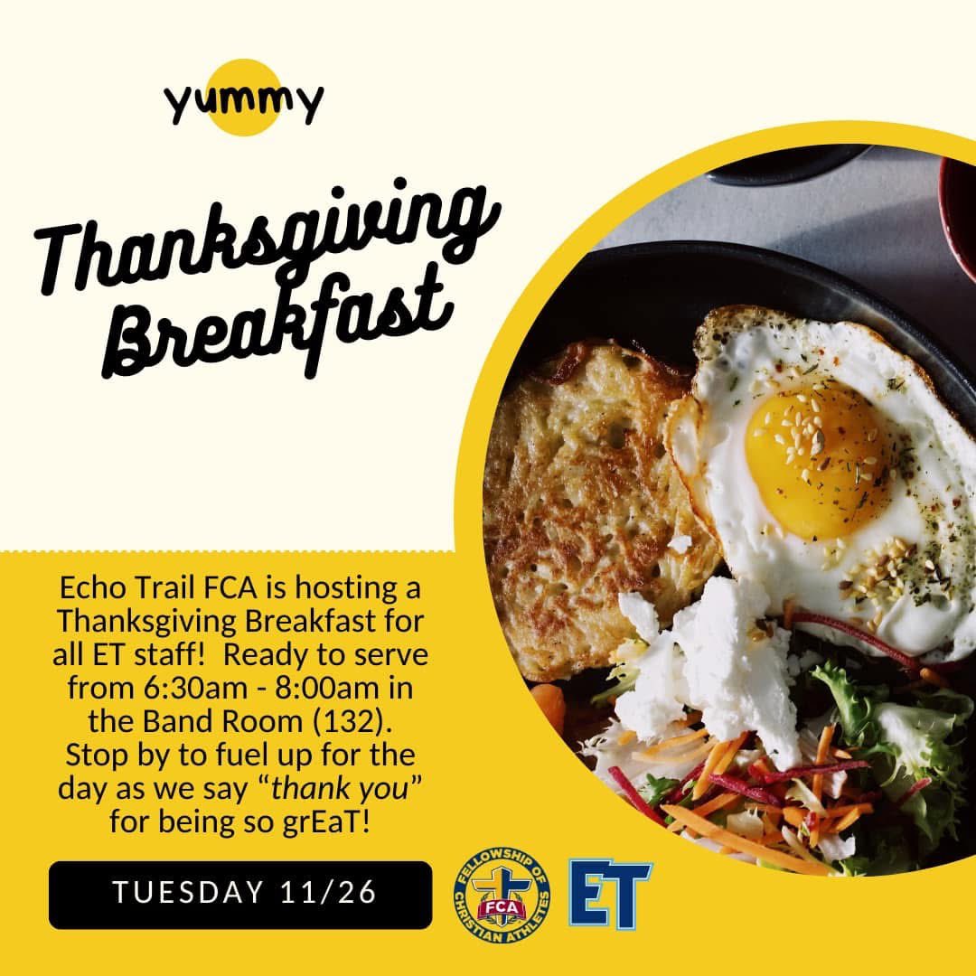 KaraJo_Ammerman's tweet image. THANKS to our grEaT FCA leaders and their families who served our staff breakfast this am! 
#ExpectgreaTness