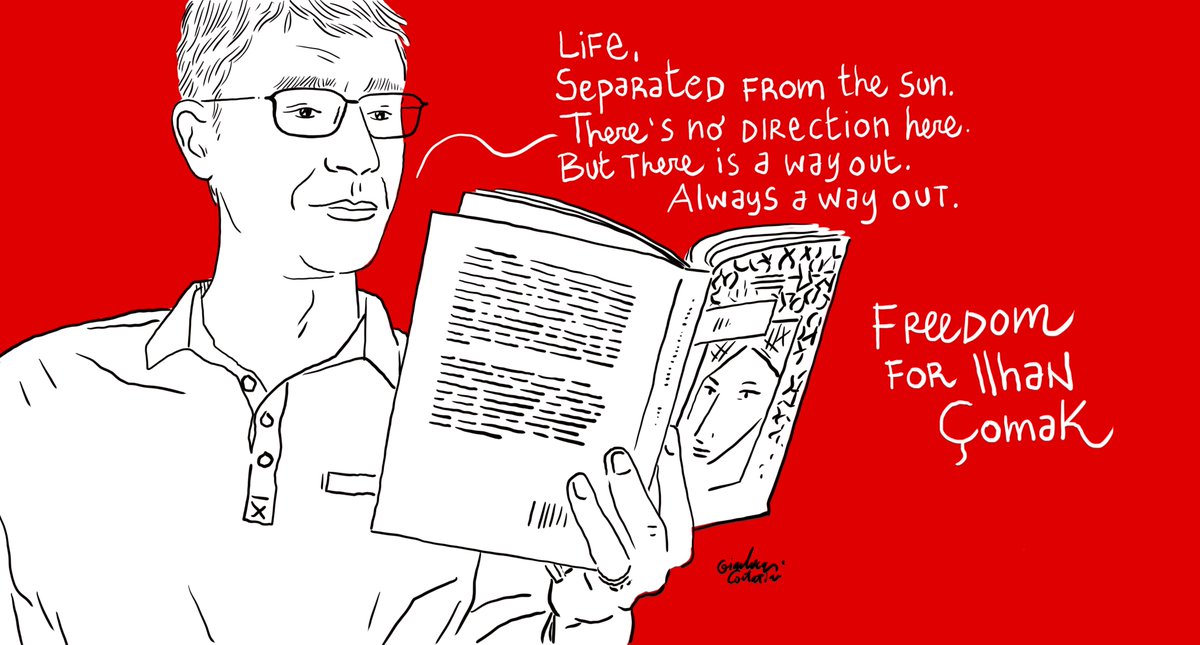 Ilhan Sami Çomak is FREE!
I am overjoyed that the Kurdish poet, Ilhan Sami, has been released after 30 years of imprisonment. To him, his family, and his supporters, I send my warmest wishes. I can’t wait to read more of his poetry written as a free man.

******************