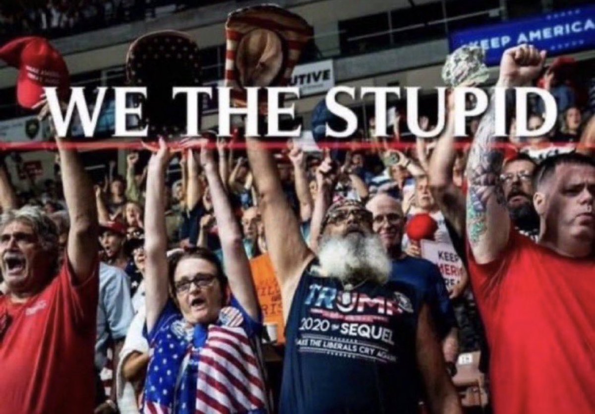 RicksonERae's tweet photo. Trump’s 25 is going to destroy us. It’s almost like the “do your own research” crowd, didn’t do their own research…shocking. The guy who takes McDumps in a gold toilet, won’t be affected like the working class. What a bunch of brainless lemmings. https://t.co/HDEWvEkWVX