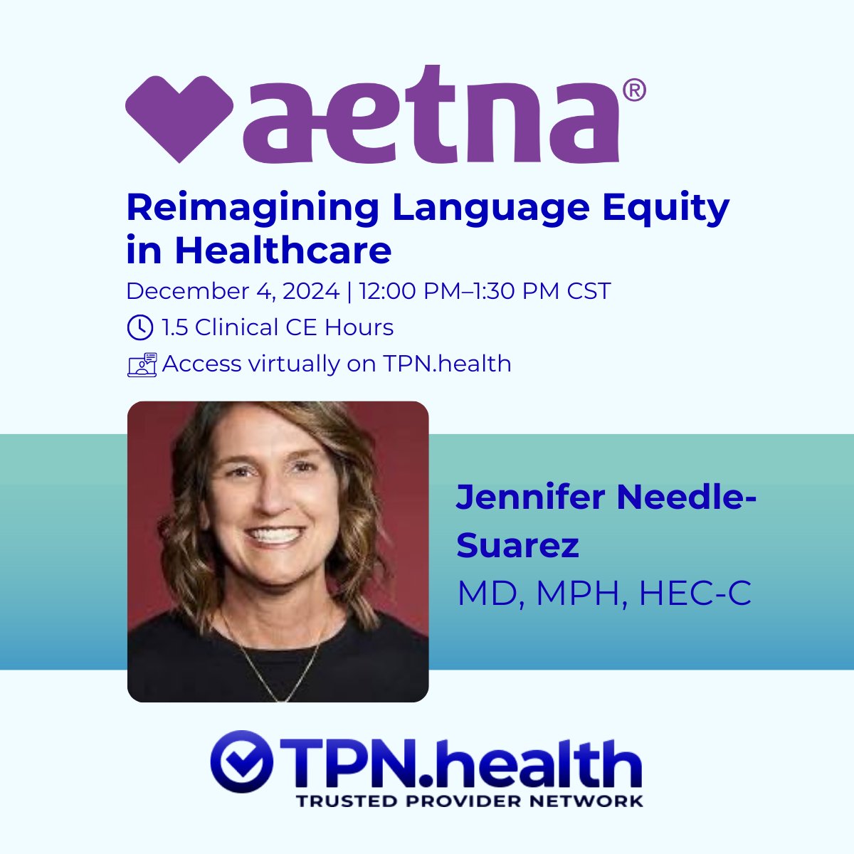 FREE workshop to explore disparities faced by LOE, the role of professional interpreters, and strategies for improving care and promoting equity.  

Tap to learn more: hubs.ly/Q02ZfXHB0

#HealthEquity #ContinuingEducation #MedicalInterpreters #InclusiveHealthcare
