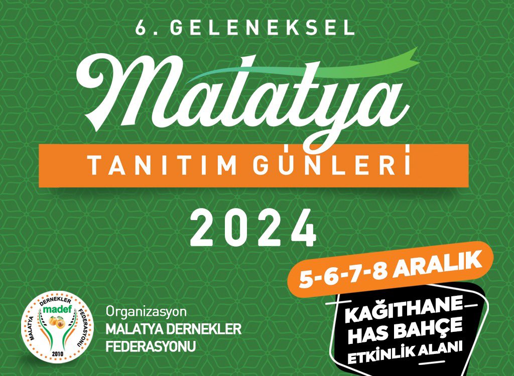 MALATYA DERNEKLER FEDERASYONU (@madeftr) on Twitter photo 