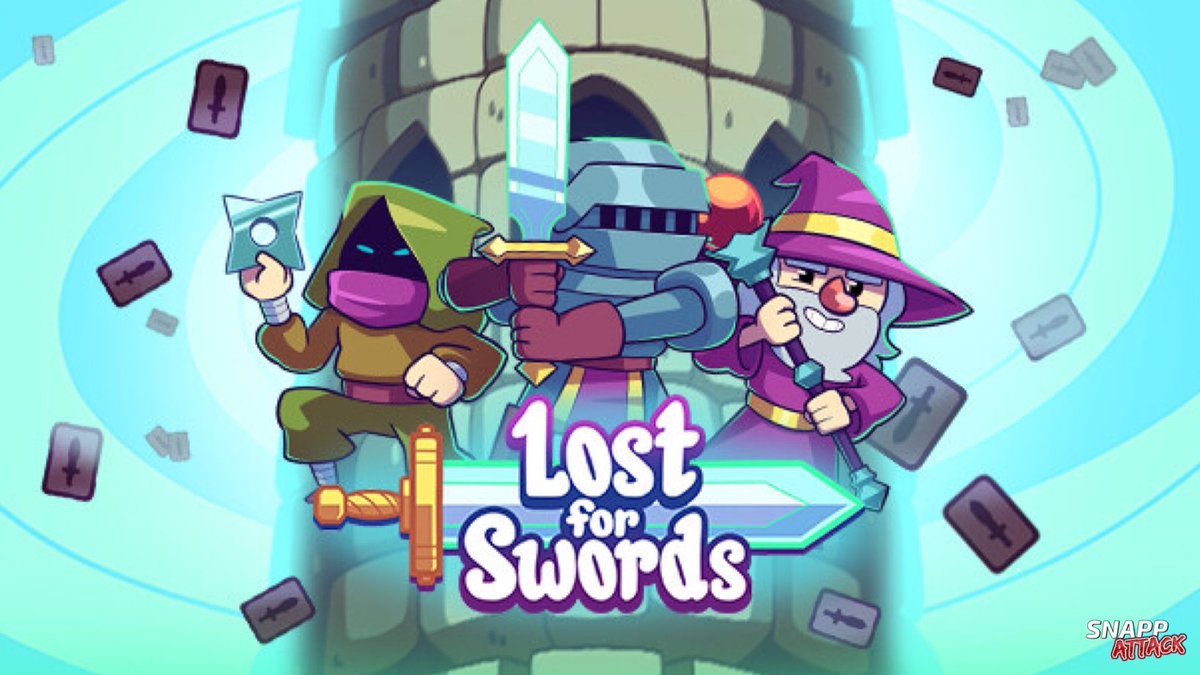 Recently released roguelike deck builder, Lost for Swords iOS #SNAPPReview!
snappattack.com/2024/11/26/los…

#mobilegames #indiegames #indiedev #pixelart #mobilegaming #videogames #gaming #ios #appstoregames