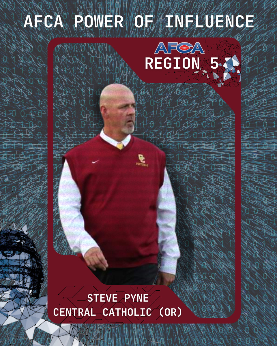 🏆Power of Influence Region 5️⃣

<a href="/CoachPyne67/">Steve Pyne</a> | <a href="/UniontitanFB/">Titan Football</a> | <a href="/ccramfootball/">CC Ram Football</a>