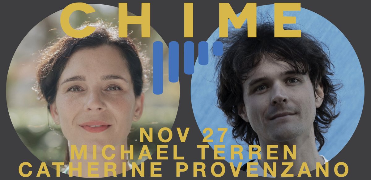 Tomorrow's CHIME Seminar:

🎙️Michael Terren and Catherine Provenzano

Two music-themed talks from authors on the recent Springer volume:

📘Creative Tools and the Softwarization of Cultural Production

Sign up via (free) Eventbrite
eventbrite.co.uk/e/1077284479879