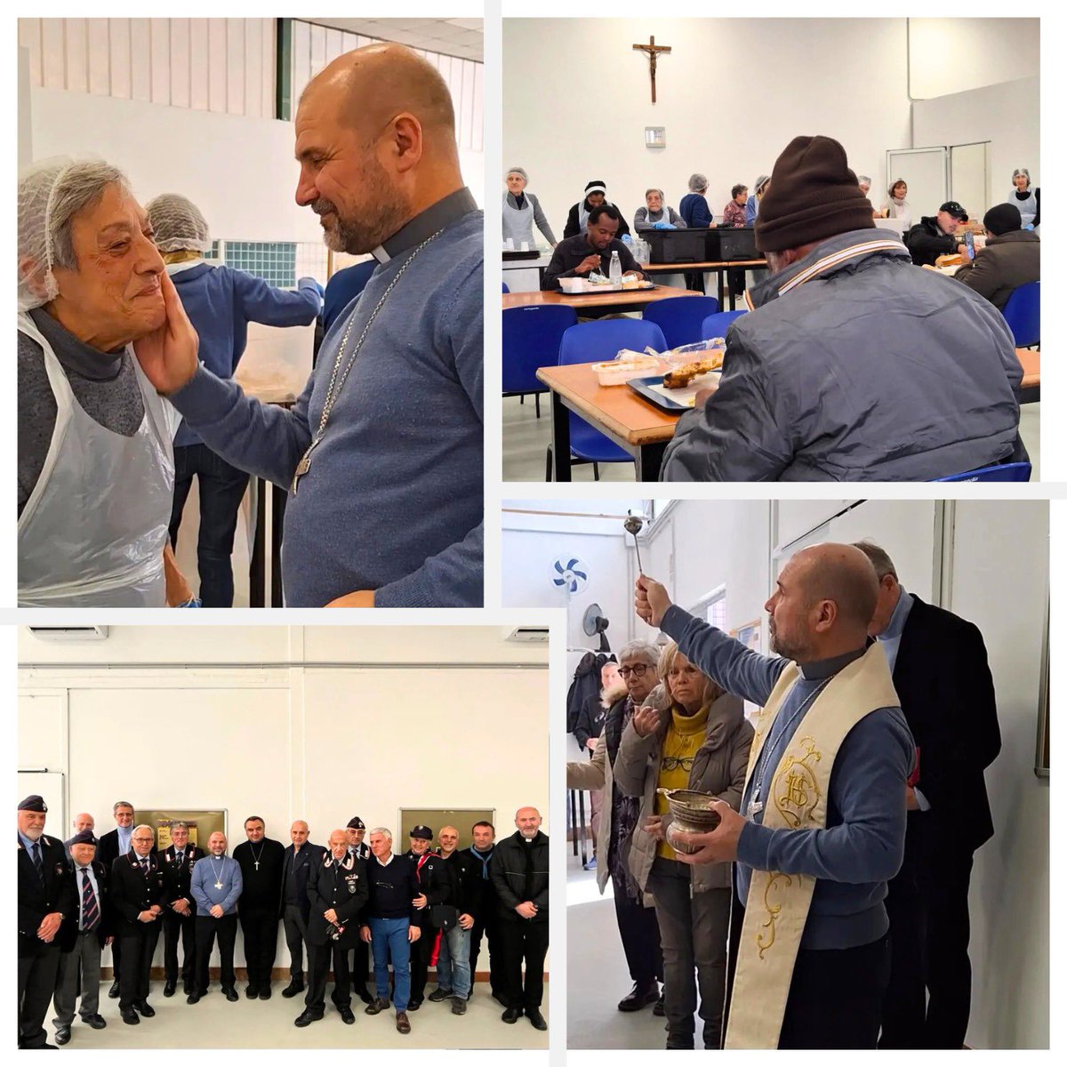 🙌 Oggi è un bel giorno per la nostra città. Questa mattina è stata inaugurata, presso la parrocchia “Regina Pacis”, la nuova sede della #Mensa di #Ostia “Gabriele Castiglion”. A benedire i locali il vescovo <a href="/BenoniDon/">Don Benoni Ambarus</a>, delegato alla Carità <a href="/diocesidiroma/">Diocesi di Roma</a> caritasroma.it/2024/11/il-26-…