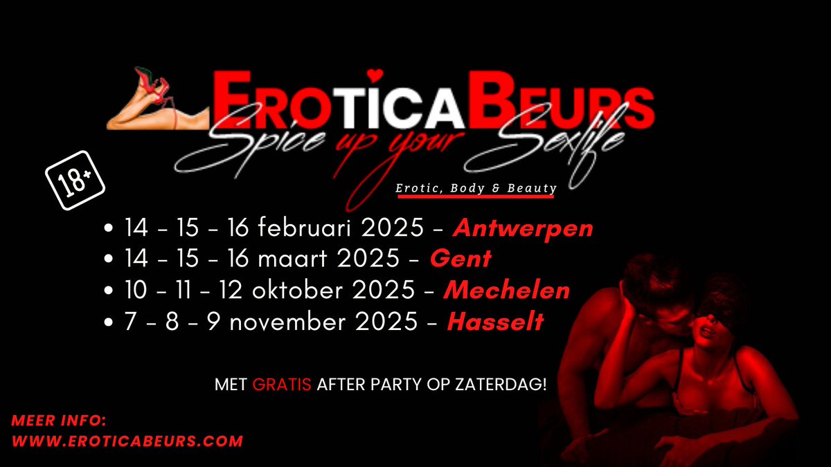 Erotica, Body and Beauty Beurs 2025.
#safethedate #erotiek #lifestyle