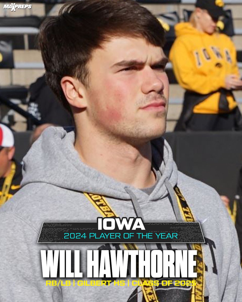 Will Hawthorne of Gilbert named 2024 MaxPreps Iowa High School Football Player of the Year 🏈🔥

Full story⬇️
maxpreps.com/news/5BIcIXYdz…