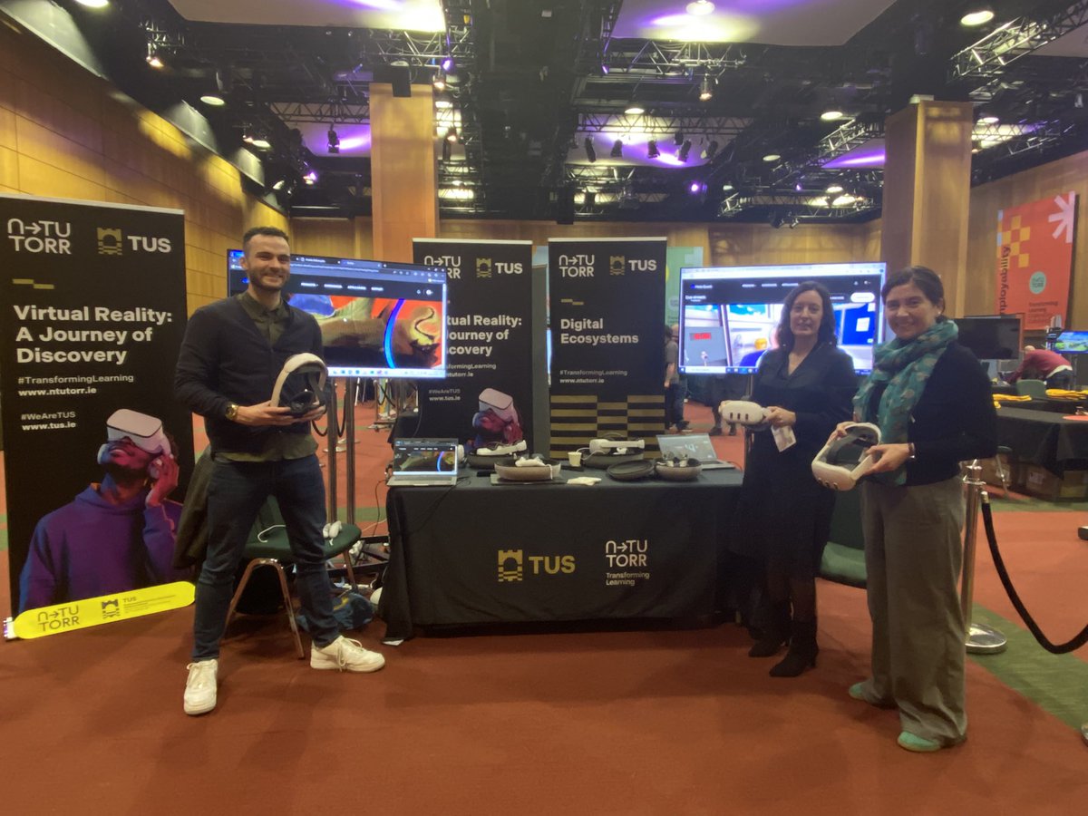 Laura Dempsey (@lauradempsey123) on Twitter photo A really enjoyable day at the N-TUTORR National Showcase 2024 in the Convention Centre, Dublin with <a href="/TUS_ie/">Technological University of the Shannon</a> colleagues to demonstrate how Virtual Reality is being used in nurse education and other departments across TUS A really enjoyable day at the N-TUTORR National Showcase 2024 in the Convention Centre, Dublin with <a href="/TUS_ie/">Technological University of the Shannon</a> colleagues to demonstrate how Virtual Reality is being used in nurse education and other departments across TUS