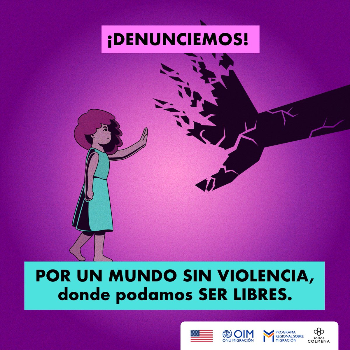 enlacolmena's tweet photo. Todas merecemos relaciones sin violencia. #NOHAYEXCUSA🙅🏻‍♀️ Aprende a identificar las 🚩señales de alerta🚩, para saber que te estás enfrentando a violencia de género. ​

👉 ¡Comparte para ayudar a otras mujeres, niñas y adolescentes! 😌#SomosColmena #OIM #whpinaction https://t.co/gGXZbRQxhi