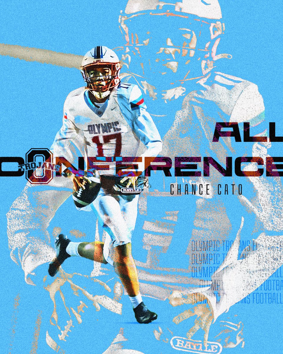 ⭕️lympic Football (@olympicfb) on Twitter photo Congrats <a href="/CatoChance17/">Chance Cato</a> 26’ All conference Selection. Finished the year with 2900 yards total offense, 19 TDs, and a 71 % completion percentage. Leading passer in the So Meck and one of the top QBs in Charlotte. 🅾️‼️ Congrats <a href="/CatoChance17/">Chance Cato</a> 26’ All conference Selection. Finished the year with 2900 yards total offense, 19 TDs, and a 71 % completion percentage. Leading passer in the So Meck and one of the top QBs in Charlotte. 🅾️‼️