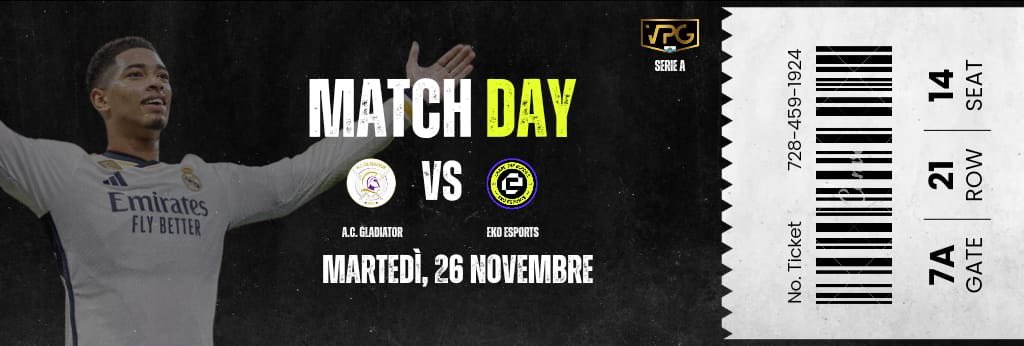 EKO eSports ProClub ยฉ๏ธ (@ekoproclub) on Twitter photo | MATCHDAY |
๐ช๐บ <a href="/VPGEurope/">Virtual Pro Gaming | Europe</a>
๐ <a href="/AELLIMASSOlEF/">AELFCesports</a>
๐ @Lil_Engine_VPG
๐ฎ๐น <a href="/VPGItaly/">VPG Italy ๐ฎ๐น</a>
๐ <a href="/fcbasel_esports/">FC Basel 1893 E-Sports</a>
๐ธ๐ฒ <a href="/VPGSanMarino/">VPG San Marino ๐ธ๐ฒ</a>
๐ <a href="/AcGladiator2022/">AC GLADIATOR</a>
#ChaseTheEchoes | MATCHDAY |
๐ช๐บ <a href="/VPGEurope/">Virtual Pro Gaming | Europe</a>
๐ <a href="/AELLIMASSOlEF/">AELFCesports</a>
๐ @Lil_Engine_VPG
๐ฎ๐น <a href="/VPGItaly/">VPG Italy ๐ฎ๐น</a>
๐ <a href="/fcbasel_esports/">FC Basel 1893 E-Sports</a>
๐ธ๐ฒ <a href="/VPGSanMarino/">VPG San Marino ๐ธ๐ฒ</a>
๐ <a href="/AcGladiator2022/">AC GLADIATOR</a>
#ChaseTheEchoes