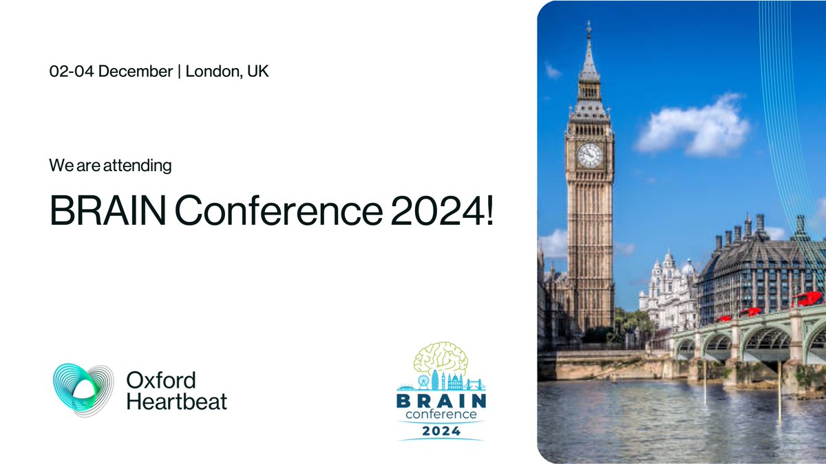 Oxford Heartbeat 🇺🇦 (@oxfordheartbeat) on Twitter photo We will be at <a href="/brainconferenc1/">BRAIN Conference</a> 2024 in London next week 🇬🇧
From 02-04 Dec, at etc.venues 155 Bishopsgate, the conference brings together experts to provide education on stroke, aneurysms, new technology and more 🧠
If you are attending please get in touch📅 We will be at <a href="/brainconferenc1/">BRAIN Conference</a> 2024 in London next week 🇬🇧
From 02-04 Dec, at etc.venues 155 Bishopsgate, the conference brings together experts to provide education on stroke, aneurysms, new technology and more 🧠
If you are attending please get in touch📅
