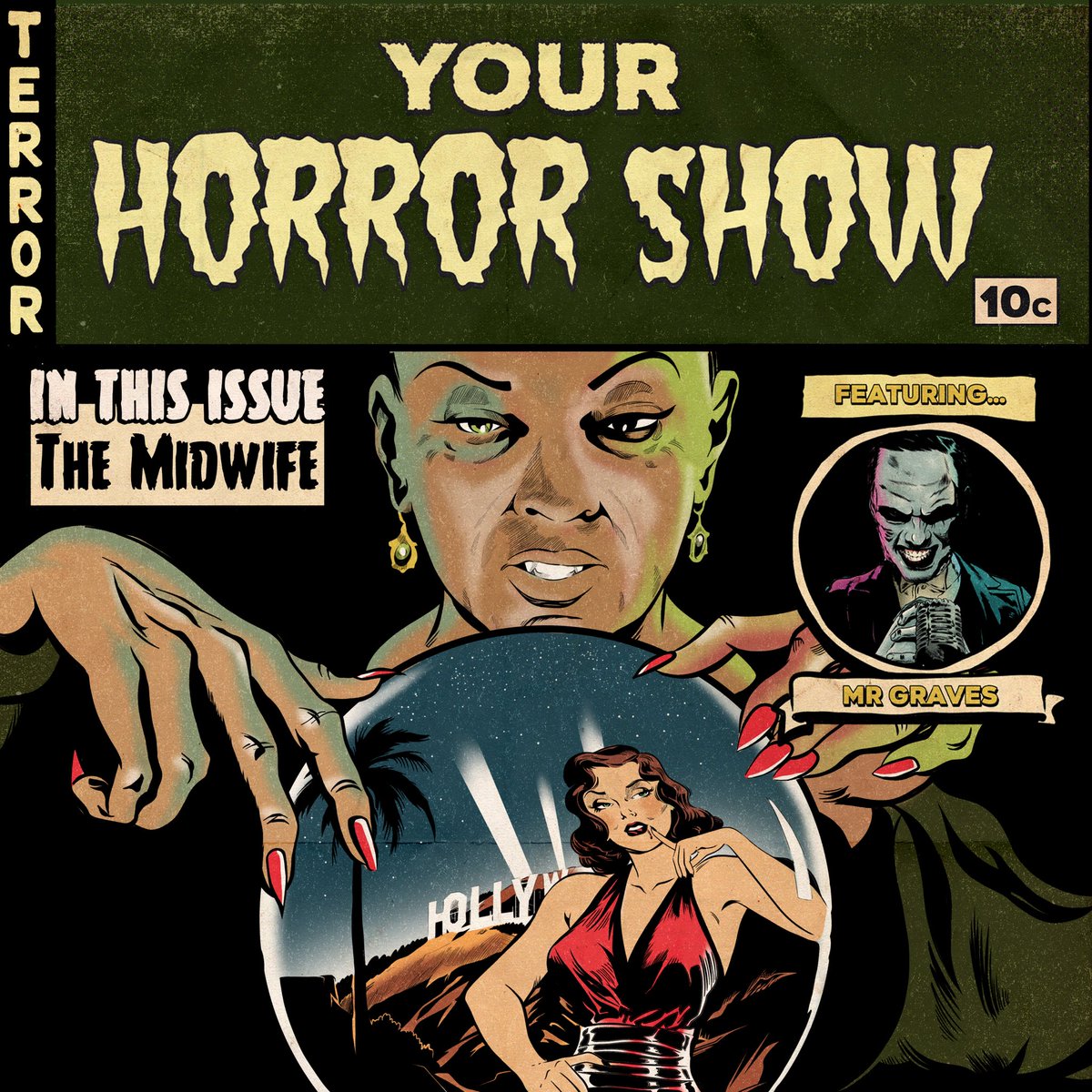 Your Horror Show (@yourhorrorshow) on Twitter photo “The Midwife” our newest episode is out now. 😈
Written by <a href="/iandeleonarts/">Child of the Night 🧛🏼</a>
Voiced by Kitty Rallo, Jazi Ayala, Tessa Markel and <a href="/jonnalynnalonso/">🌸✨Jonna-Lynn Alonso✨🌸</a>
Produced by <a href="/GavinBooth/">Gavin Michael Booth</a> and Sade Sellers
#audiodrama #horrorpodcast “The Midwife” our newest episode is out now. 😈
Written by <a href="/iandeleonarts/">Child of the Night 🧛🏼</a>
Voiced by Kitty Rallo, Jazi Ayala, Tessa Markel and <a href="/jonnalynnalonso/">🌸✨Jonna-Lynn Alonso✨🌸</a>
Produced by <a href="/GavinBooth/">Gavin Michael Booth</a> and Sade Sellers
#audiodrama #horrorpodcast