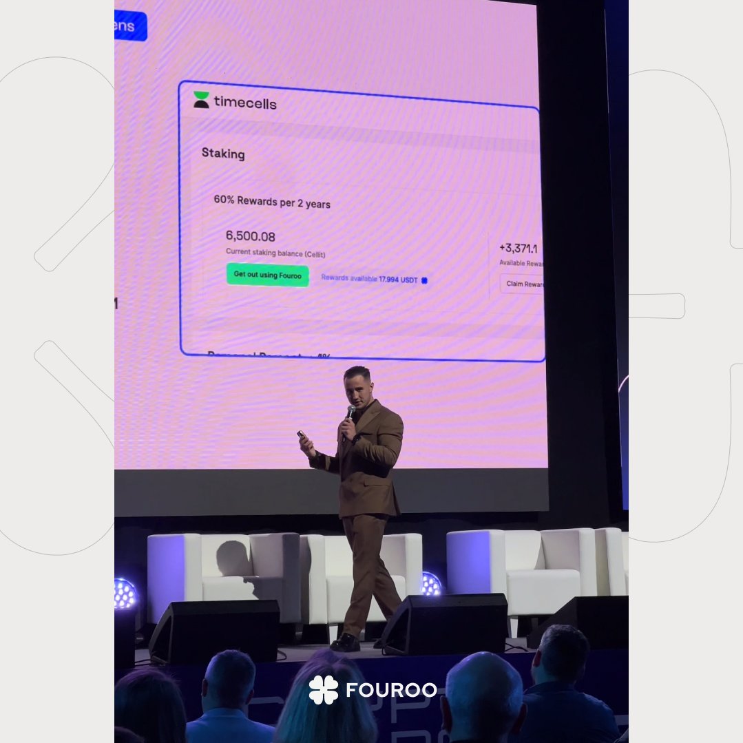 fouroo_app's tweet photo. Exciting news! ๐ Fouroo and @Timecells just presented our innovative projects at the conference! ๐ค Our collaboration is shaping the future of DeFi, tokenization, and fractionalization. Stay tuned for more! ๐ก
#Fouroo #Timecells #DeFi #Blockchain #Innovation #Fractionalization https://t.co/NDrAPInnwR