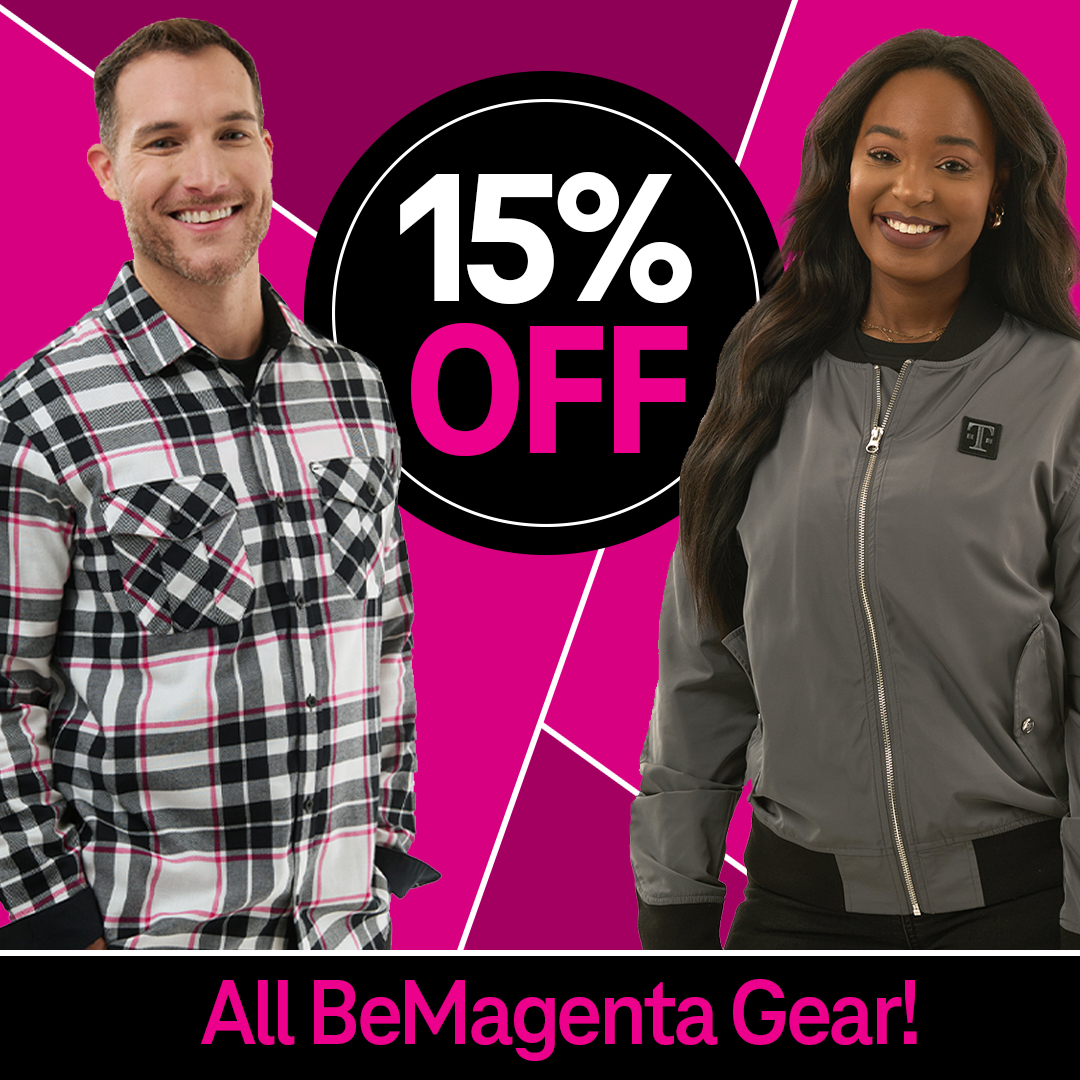 Feeling extra thankful for #TeamMagenta this week 💗

Enjoy 15% off ALL #BeMagenta gear through Sunday, 12/1! 😊