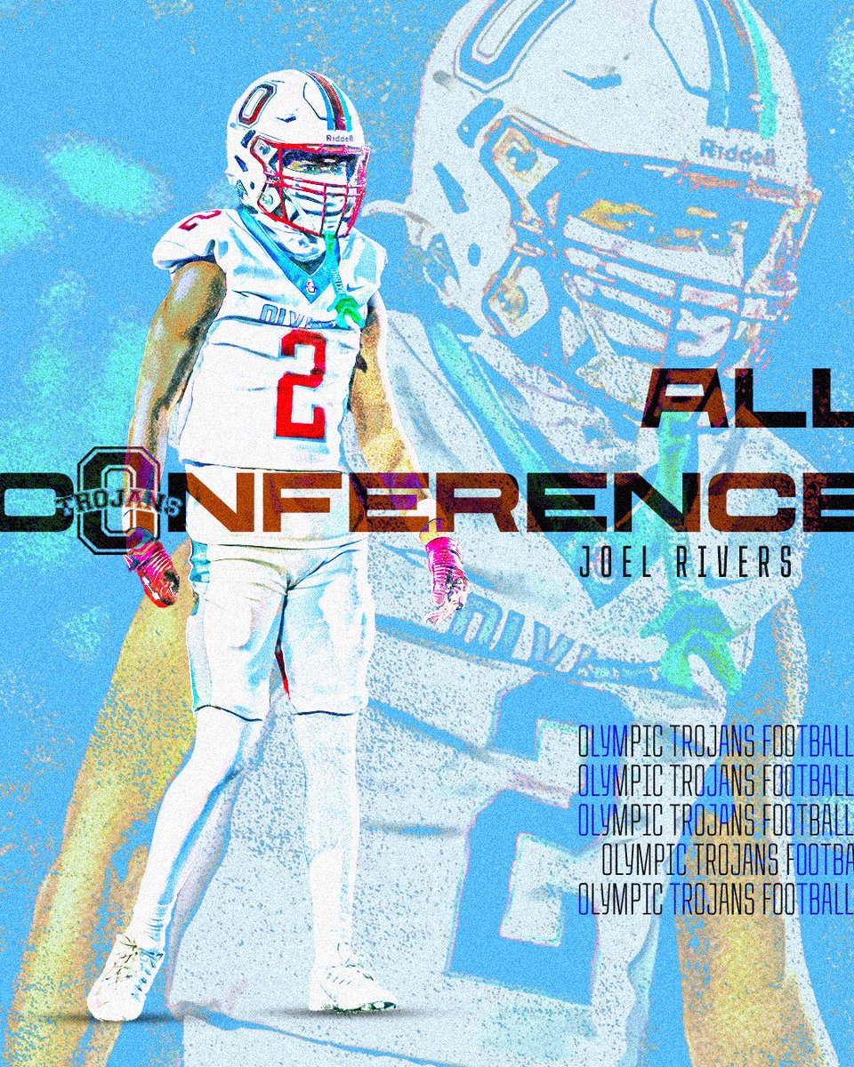 ⭕️lympic Football (@olympicfb) on Twitter photo Congrats <a href="/JRiversActive/">Joel Rivers</a> 25’ All Conference Selection. Finished the year with 56 tackles 5 INT 1 TD 6 PBs and 2 blocked field goals. Conference leader in INTs, Lock down DB, and great with run fits. 🅾️‼️ Congrats <a href="/JRiversActive/">Joel Rivers</a> 25’ All Conference Selection. Finished the year with 56 tackles 5 INT 1 TD 6 PBs and 2 blocked field goals. Conference leader in INTs, Lock down DB, and great with run fits. 🅾️‼️