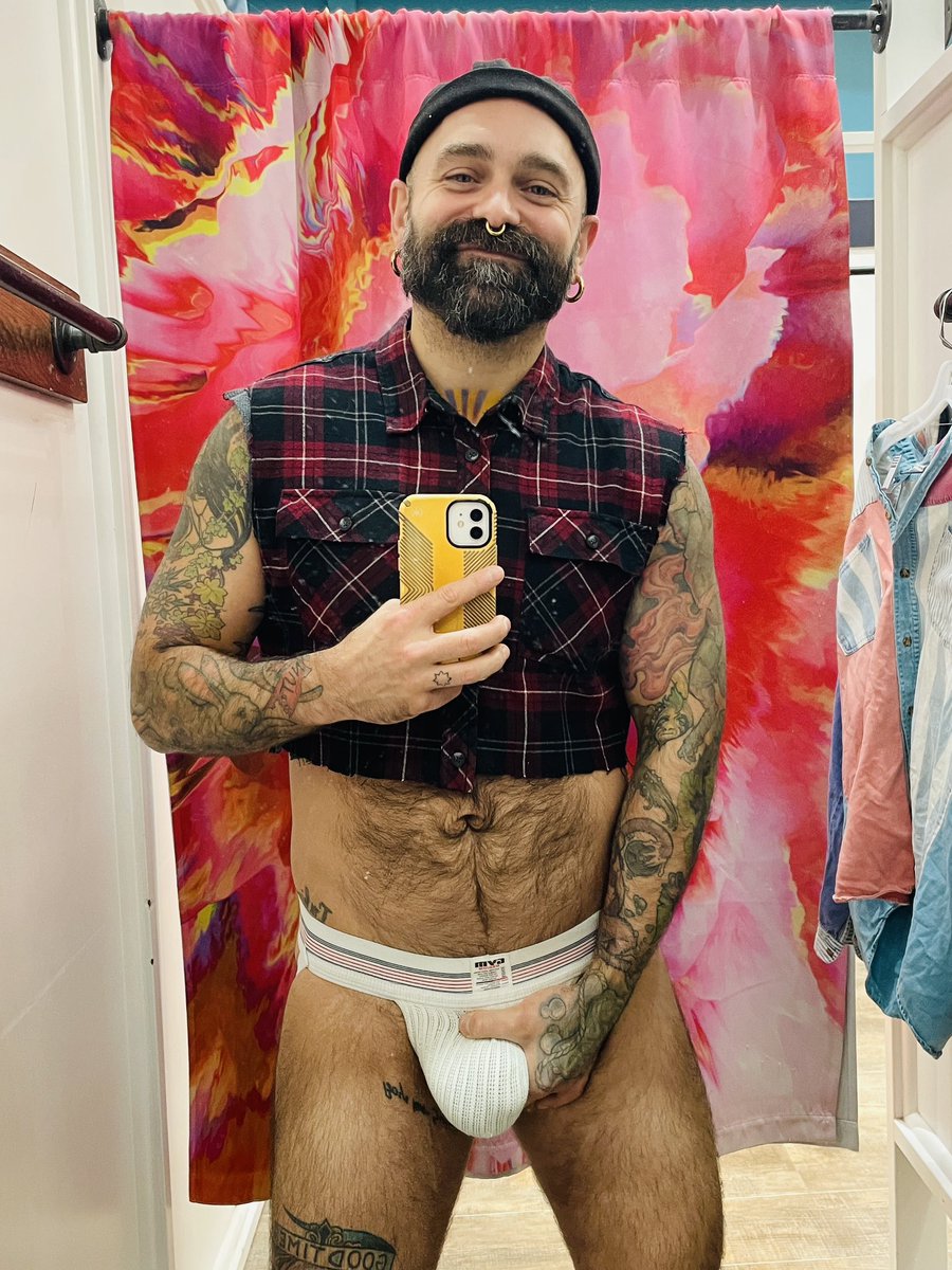 Fumigated the gym, then the Buffalo Exchange fitting room. Jock is starting to simmer.