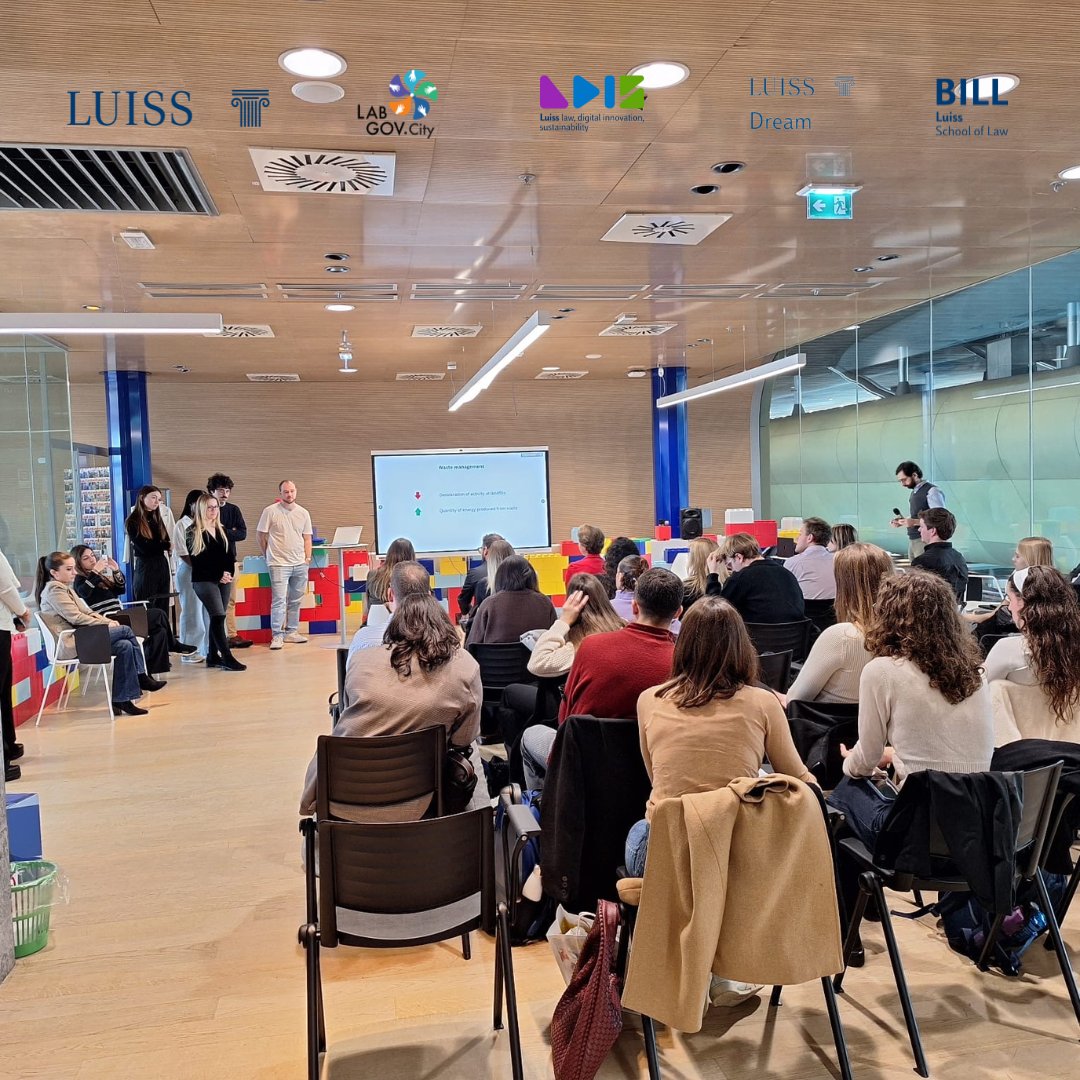 Today marks the conclusion of the Climate - Neutral &amp; Smart Cities course!
At the CTE Roma - Casa delle Tecnologie Emergenti, students presented the #ClimateCityContracts they worked on throughout the semester.

👏Thank you to all students and assistants for your contributions!🚀