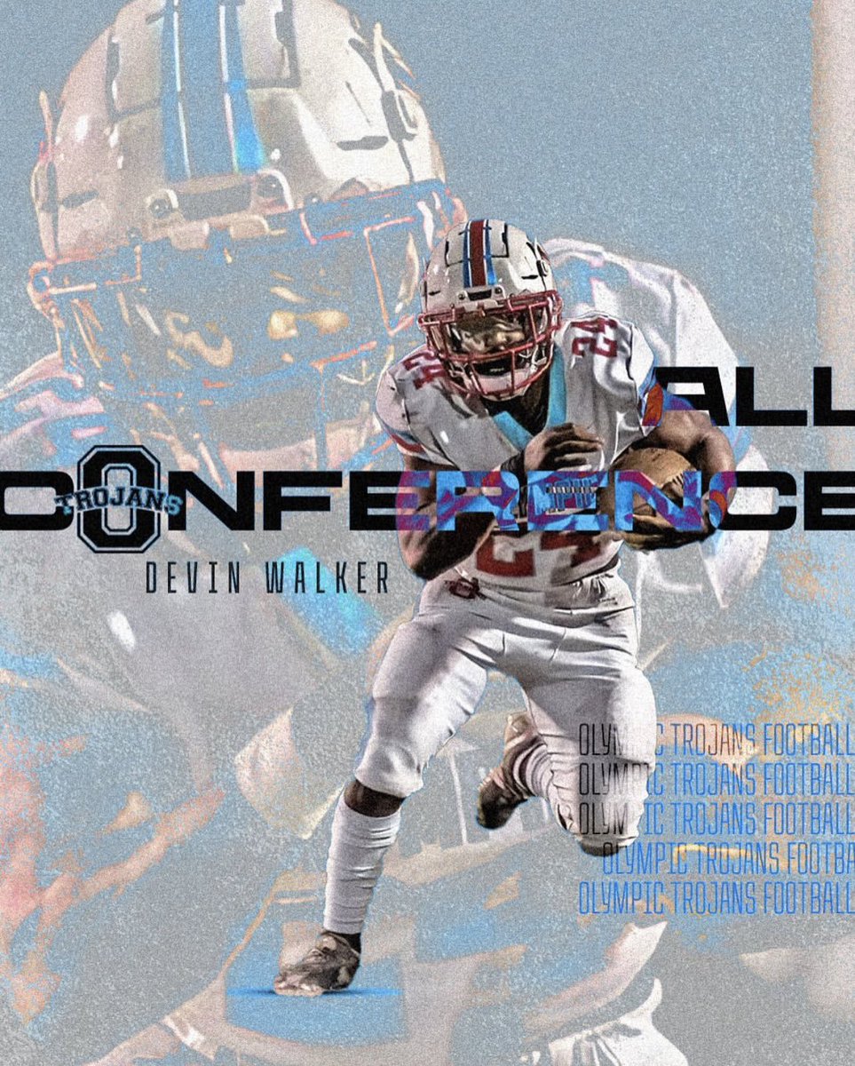 ⭕️lympic Football (@olympicfb) on Twitter photo Congrats <a href="/Devinwalker24/">Devin Walker</a> 25’ all conference selection. Finished the year with 149 carries 1046 yards and 11 TDs. Played over 100 snaps in 9 games with a huge impact at LB with over 30 tackles. True definition of a Trojan. 🅾️‼️ Congrats <a href="/Devinwalker24/">Devin Walker</a> 25’ all conference selection. Finished the year with 149 carries 1046 yards and 11 TDs. Played over 100 snaps in 9 games with a huge impact at LB with over 30 tackles. True definition of a Trojan. 🅾️‼️
