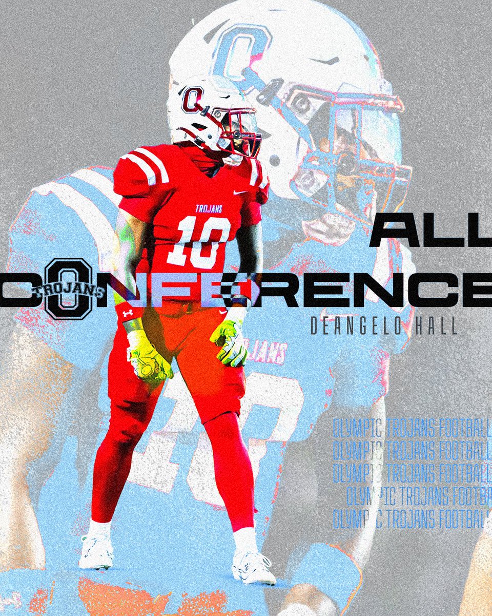 ⭕️lympic Football (@olympicfb) on Twitter photo Congrats <a href="/D332raw_/">De’Angelo (DLO) Hall</a> 25’ all conference selection. Finished the year with 53 catches 820 yards 9 TDs. Played his best in the biggest moments of the season. Consistently seeing double coverage and making a huge impact each night. 🅾️‼️ Congrats <a href="/D332raw_/">De’Angelo (DLO) Hall</a> 25’ all conference selection. Finished the year with 53 catches 820 yards 9 TDs. Played his best in the biggest moments of the season. Consistently seeing double coverage and making a huge impact each night. 🅾️‼️