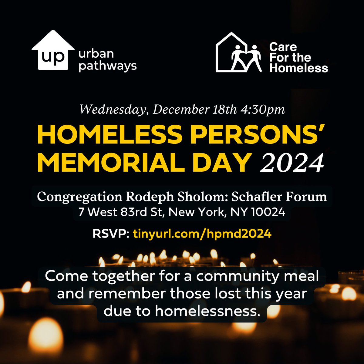 Care For the Homeless tweet media