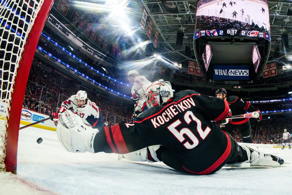 KevinWeekes's tweet photo. **Medical Update 🏥 🚨 **
Per sources, I’m told G Kochetkov is making positive progress in his recovery so far. However, with G Anderson still on post surgery timeline of 8-12 weeks, the @Canes are actively exploring Goalie market options. #RaiseUp #HockeyX https://t.co/EtRma3sU8w